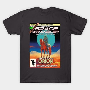 Space Wrangler Comic Book T-Shirts T-Shirt